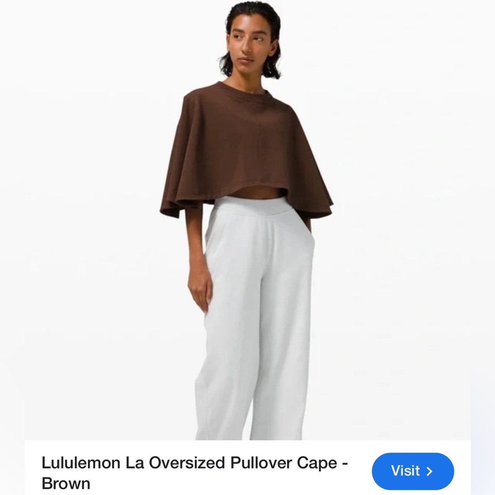 Lululemon LA oversized pullover cape